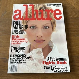 Allure magazine September  1993 AMBER VALLETTA Kristen McMenamy Naomi Campbell - Picture 1 of 5