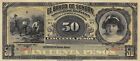 Mexique/Sonora 50 pesos ND. Billet en circulation série 1898 DV TX14