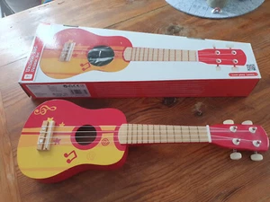 Ukulele mit 4 Saiten für Kinder ab 3 Jahre Originalkarton Holz Gitarre Ostern - Bild 1 von 17