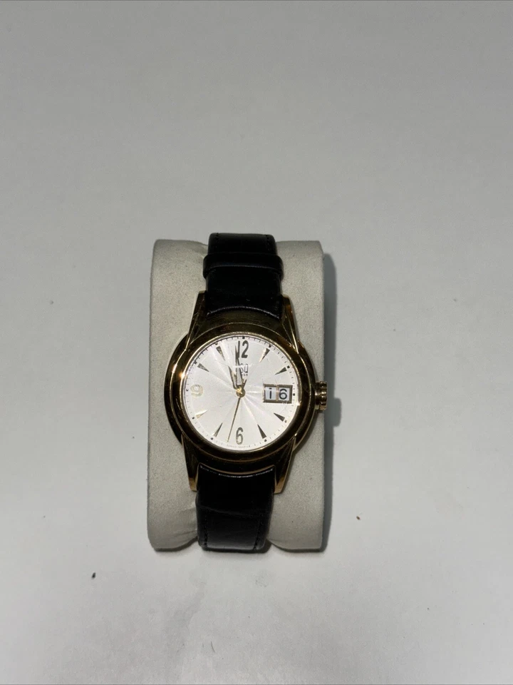 Reloj Suizo ESQ Hombre 36mm Esfera Azul Acero Inoxidable Fecha Grande Redondo Batería Nueva Foto 1 de 4