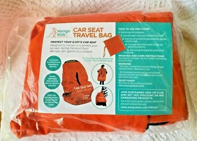 Kango Niños Asiento de Coche Bolsa de Viaje Puerta de Avión Comprobar Aire Viaje Equipaje Bolsa NUEVO Foto 1 de 4