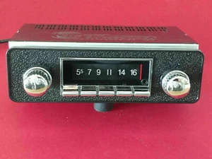 Classic Mercedes Car Radio 190SL 280SL Vintage Look AM FM AUX Bluetooth USB - Picture 1 of 6