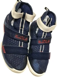 Nike Better World Boys Fabric Boots size 6 Eu 38.5 Dark Blue And White - Picture 1 of 5