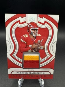 2024 Mahomes Patch Panini National Treasures - Sunday Treasures Gold /25 Chiefs - Picture 1 of 4
