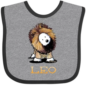 Inktastic Zodiac Westie LEO For Darks Baby Bib - KiniArt Lion Whwt Terrier West - Picture 1 of 12