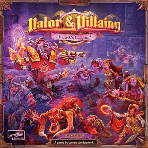 Valor & Villainy: Lludwik's Labyrinth Deluxe Ed por Skybound Tabletop - SELLADO - Imagen 1 de 3