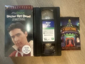 Better Off Dead VHS W/Insert - Picture 1 of 2