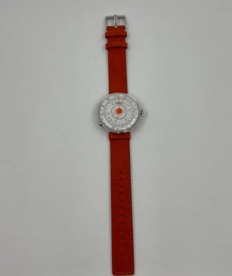 Reloj Klokers 08 Sixties Coral Naranja Banda Alcántara KLOK-08-D2 Foto 1 de 3
