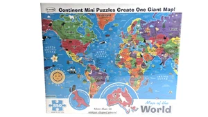 Re-Marks Map Of The World 850 Piece Puzzle 32X26 New-Sealed - Picture 1 of 3
