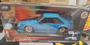 Jada Toys Fast & Furious 1989 Ford Mustang GT 1/24 - Picture 1 of 3