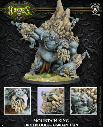 Warmachine/Hordes: Mountain King - Trollbloods Gargantuan Warbeast NUEVO Foto 1 de 1