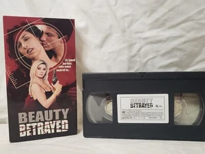 Beauty Betrayed VHS Movie Blockbuster Video 2000 Tracy Ryan VG+ RATED R - Picture 1 of 3