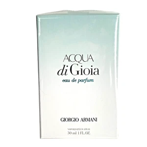 NIB Giorgio Armani Acqua di Gioia Eau de Parfum 1 fl oz Perfume Made in France - Picture 1 of 3
