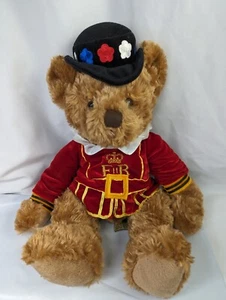 Russ Archie Bear London Plush 15 Inch Stuffed Animal Toy - Picture 1 of 7