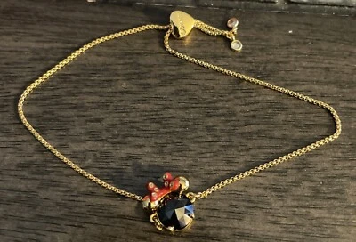 Hermosa Pulsera Ajustable Disney Tono Dorado Minnie Mouse Hasta 9 Pulgadas Foto 1 de 4