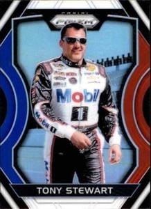 2018 Panini Prizm NASCAR Racing Red White Blue Prizm Singles (Pick Your Cards)