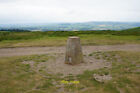 Photo 12X8 Trig Point On Black Hill Crowcombe The View Behind Is West Towa C2017