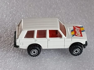 Vtg 1990 Hot Wheels Range Rover Getty Gas Promotional White Car Land Nice D.D. - Picture 1 of 18