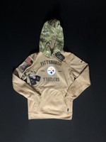 youth steelers salute to service hoodie