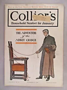 Collier's Magazine - December 31, 1904 ~~ Sherlock Holmes story "Abbey Grange" - Imagen 1 de 6