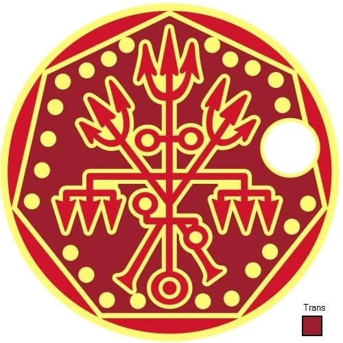 VOODOO TALISMAN - RARE LIMITED EDITION PATHTAG -  trans red - image 1 of 1