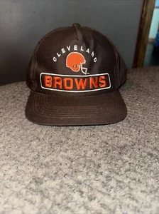 Vintage Rare 1990s Cleveland Browns NFL Snap Back Hat Sports Specialties - Picture 1 of 8