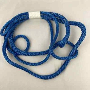 3/8" Dyneema Tow Rope Dock Marine Bull Rigging tree Line w/ Eyes Short 11 ft - Picture 1 of 4