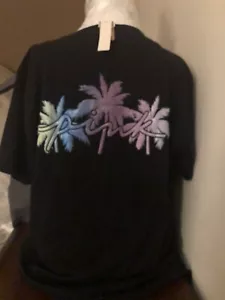 T-shirt manica corta Victorias Secret rosa Bling nuova con etichetta Palm L❤️❤️❤️ - Foto 1 di 7