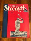 THE ARENA AND STRENGTH bodybuilding muscle magazine JIMMIE FOXX 7-33