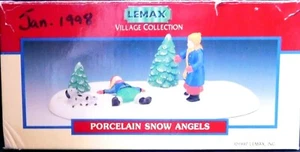 Lemax 1997 Procelain Snow Angels 73221 Accessory - Picture 1 of 3
