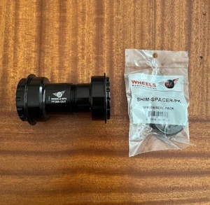 Wheels MFG PF30A Bottom Bracket Shimano 24mm Compatible ABEC-5 Angular CBearings - Picture 1 of 4
