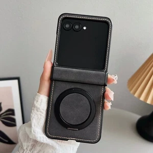 Für Motorola Razr+ 2024/2025/60 Ultra Magnet PU Leder Hart Ständer Scharnier Hülle - Bild 1 von 38