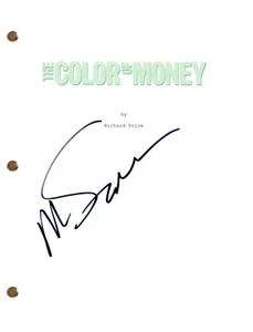 Martin Scorsese Signed THE COLOR OF MONEY Autograph Movie Script Screenplay COA - Picture 1 of 1