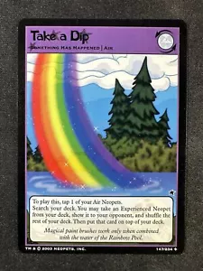 Neopets TCG 147/234 Take a Dip Base Set Event ungewöhnlich neuwertig - Bild 1 von 2