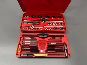 SNAP-ON TOOLS *UNUSED* TDM-117A 41PC METRIC TAP & DIE SET MISSING ONE TAP - USA - Picture 1 of 4
