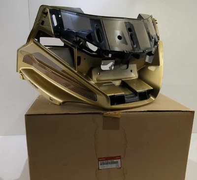 New OEM Honda Front Fairing 1988-2000 Goldwing GL1500 Gold 64200-MW5-770ZA nice - Image 1 of 4