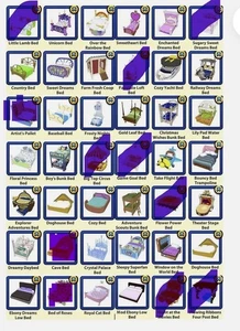 Webkinz Classic beds, retired, promo, PSI, Hard to find ( leave note in reply) - Picture 1 of 2