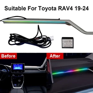 Para Toyota RAV4 2019-2024 RGB Symphonic Passenger Side Salpicadero Luz Ambiental - Imagen 1 de 10