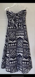 Vintage 1950’s Or Early 60’s Genuine Alfred Shaheen Cotton Hawaiian Dress S/M - Picture 1 of 16
