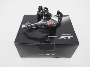 NEW! Shimano Deore XT Front Derailleur FD-785 2x Dyna-Sys 34.9mm Clamp Dual Pull - Picture 1 of 6