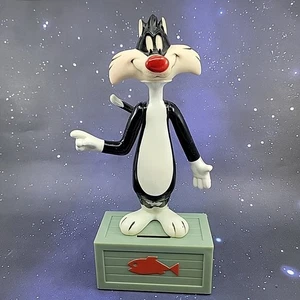 Vintage 1971 Warner Brothers Sylvester the Cat Coin Bank R Dakin & Co. Looney Tunes - Bild 1 von 9