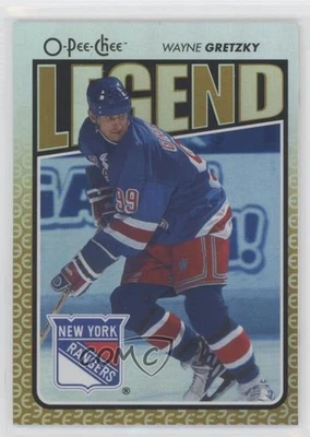 2009-10 O-Pee-Chee Legend Foil Rainbow Wayne Gretzky #551 HOF - Image 1 of 2