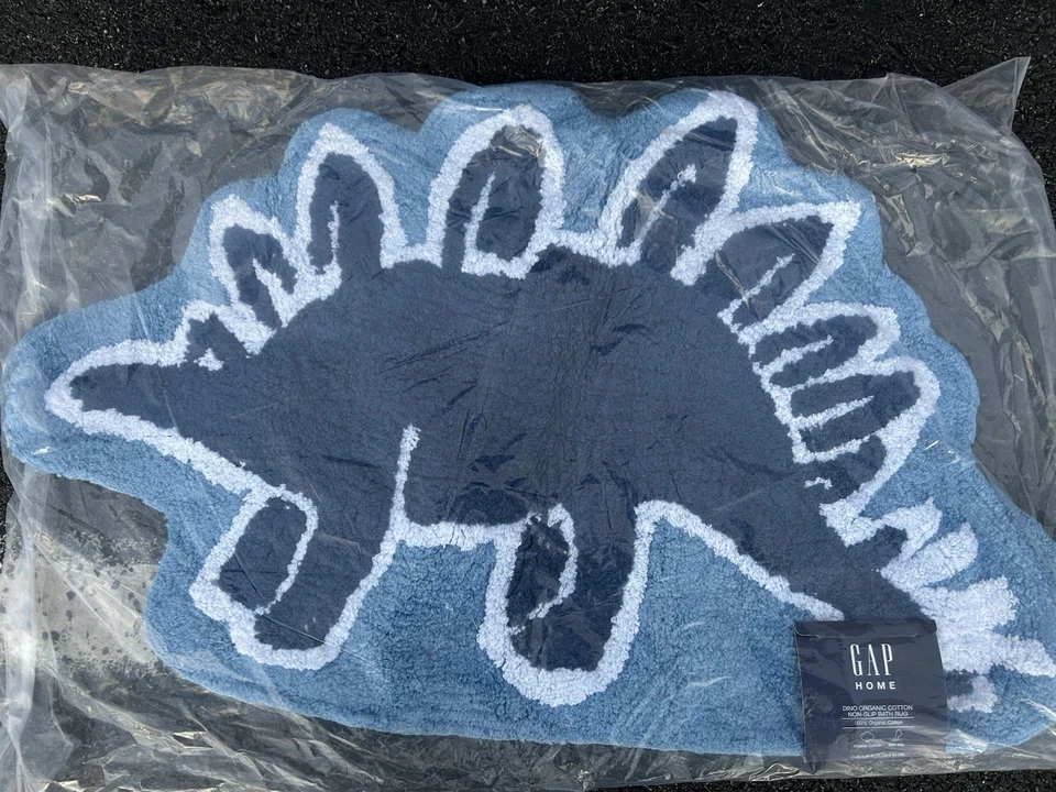 Alfombra de baño antideslizante GAP dinosaurio Foto 1 de 1