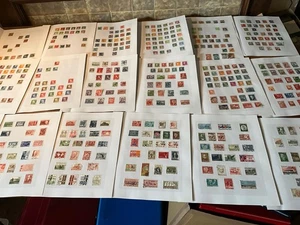 Estampillas de Dinamarca años 1800 en, 34 hojas h30 - Imagen 1 de 19