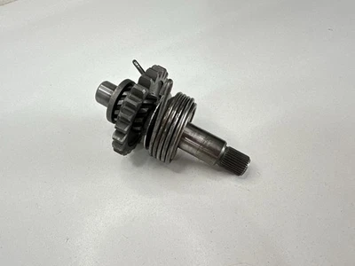 USADO OEM 86-93 YAMAHA YZ 125 YZ125 ARRANQUE EJE DE ARRANQUE Y CONJUNTO DE ENGRANAJES Foto 1 de 4