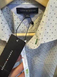 Tommy Hilfiger 15.5” Shirt Long Sleeved BNWT - Picture 1 of 8