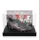 Phil Thompson Signed Football Boot - Nike - In Acrylic Photo Display Case