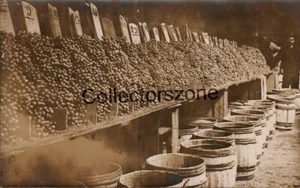 Hull Fruit Market Uvas Exhibición Foto Real Postal Sin Publicar - Imagen 1 de 2