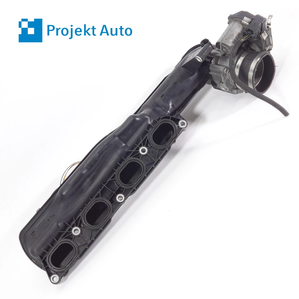 Coletor de admissão 08-14 OEM BMW com acelerador N63 7555663 E70 F01 F02 F04 F10 F13 - Imagem 1 de 4