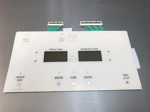 Frigidaire Refrigerator Beige Dispenser Control Panel, 242167019, OEM Brand New - Picture 1 of 3